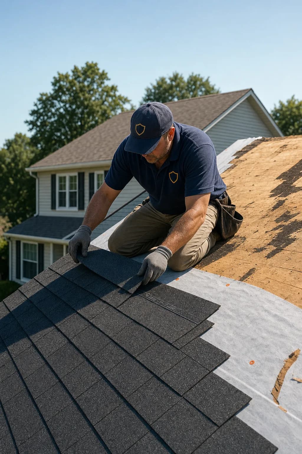 Full shingle replacement in Egg Harbor Township, New Jersey by HappyRoof