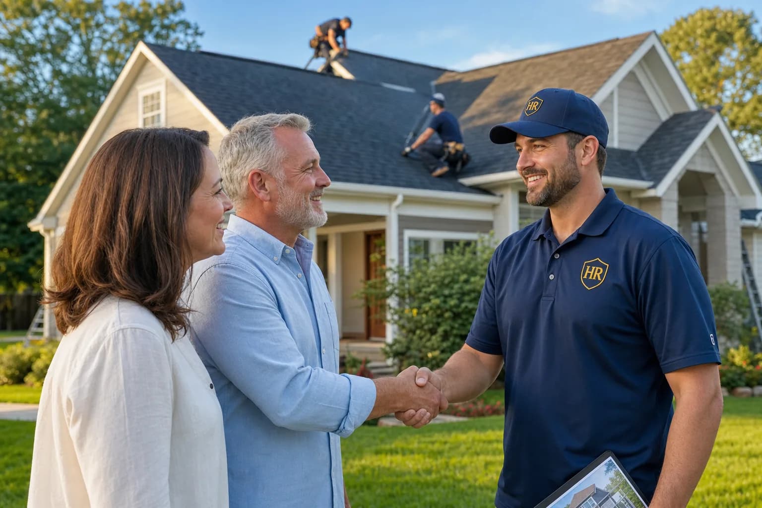 Inspection to Handshake in Atlantic County, New Jersey by HappyRoof
